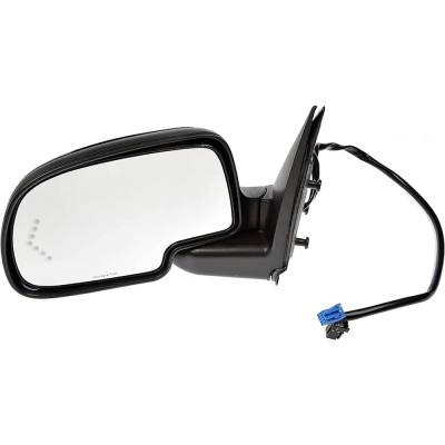 Rareelectrical - New Left Mirror Compatible With Chevrolet Gmc 2003 2005 2007 By Part Numbers 62134G 15115006 - Image 1