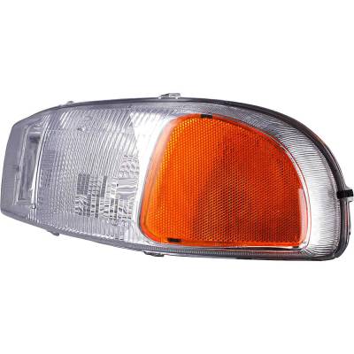 Rareelectrical - New Left Headlights Compatible With Gmc 1999 2000 2001 2002 2003 2004 2005 2006 By Part Numbers - Image 1