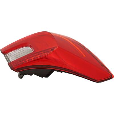 Rareelectrical - New Left Outer Tail Lights Compatible With Honda Accord Hybrid Ex Ex-L Sport Touring Sedan 4-Door - Image 6
