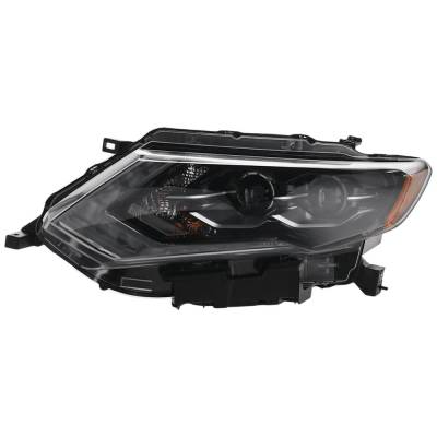 Rareelectrical - New Left Headlights Compatible With Nissan Rogue 2.0L 2.5L 2017 2018 By Part Numbers Ni2502256c - Image 1