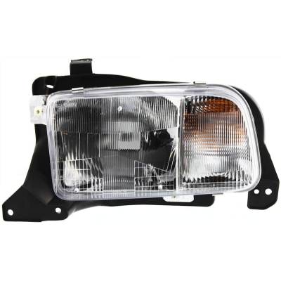 Rareelectrical - New Left Headlights Compatible With Chevrolet Tracker 1.6L 2.0L 2.5L 1999 2000 2001 2002 2003 2004 - Image 1