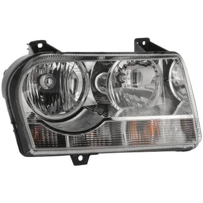 Rareelectrical - New Right Headlights Compatible With Chrysler 300 2.7L 3.5L 2005 2007 2008 By Part Numbers - Image 1