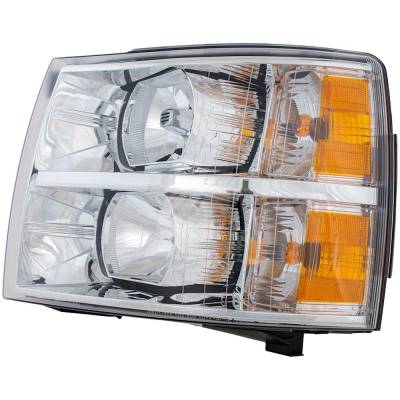 Rareelectrical - New Left Headlights Compatible With Chevrolet Silverado 1500 Silverado 2500 Hd Silverado 3500 Hd - Image 1