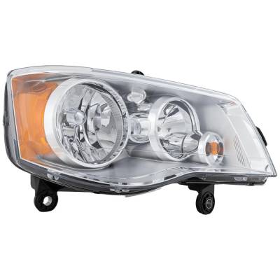 Rareelectrical - New Right Headlights Compatible With Chrysler Dodge Ram Town & Country Grand Caravan C/V 2008-2020 - Image 4