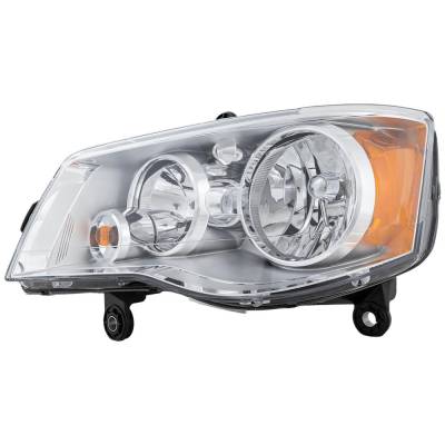Rareelectrical - New Left Headlights Compatible With Chrysler Town & Country 3.3L 3.8L 4.0L 2008 2009 2010 By Part - Image 3