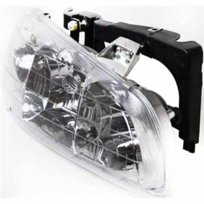 Rareelectrical - New Right Headlights Compatible With Pontiac Grand Am 2.4L 3.1L 1996 1997 1998 By Part Numbers - Image 2