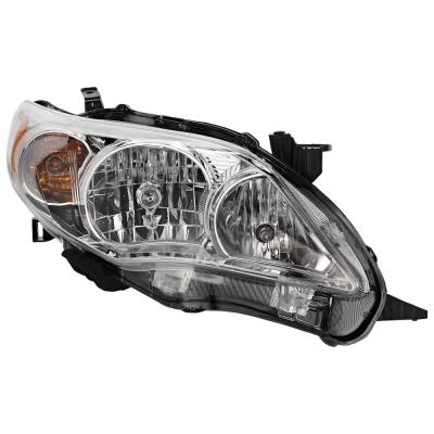 Rareelectrical - New Right Headlights Compatible With Toyota Corolla 1.8L 2011 2012 2013 By Part Numbers To2503203c - Image 1