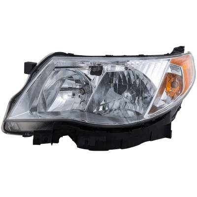 Rareelectrical - New Left Headlights Compatible With Subaru Forester 2.5L 2009 2010 2011 2012 2013 By Part Numbers - Image 1
