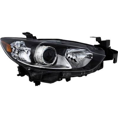 Rareelectrical - New Right Headlights Compatible With Mazda 6 2.5L 2014 2015 2016 2017 By Part Numbers Ma2519160c - Image 1