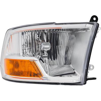 Rareelectrical - New Right Headlights Compatible With Dodge Ram Ram 1500 Ram 2500 Ram 3500 1500 2500 3500 2009 2010 - Image 1