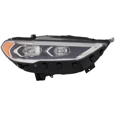 Rareelectrical - New Right Headlights Compatible With Ford Fusion 2017 2018 2019 2020 By Part Numbers Hs7z13008ab-Pfm - Image 1