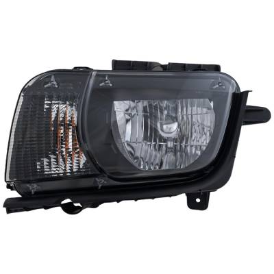 Rareelectrical - New Left Headlights Compatible With Chevrolet Camaro 3.6L 6.2L 2010 2011 2012 2013 By Part Numbers - Image 1