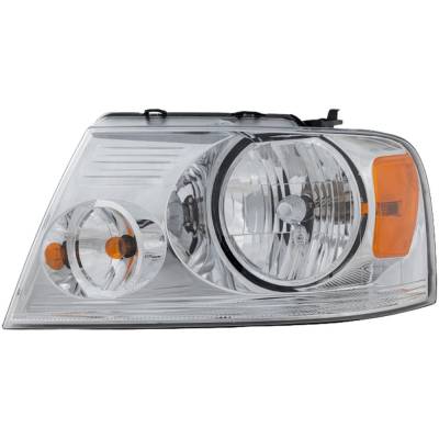 Rareelectrical - New Left Headlights Compatible With Ford Lincoln F-150 Mark Lt 4.2L 4.6L 5.4L 2004 2005 2006 2007 - Image 3