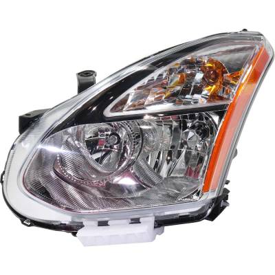 Rareelectrical - New Left Headlights Compatible With Nissan Rogue 2.5L 2009 2010 By Part Numbers Ni2502203 26060Jm72a - Image 1