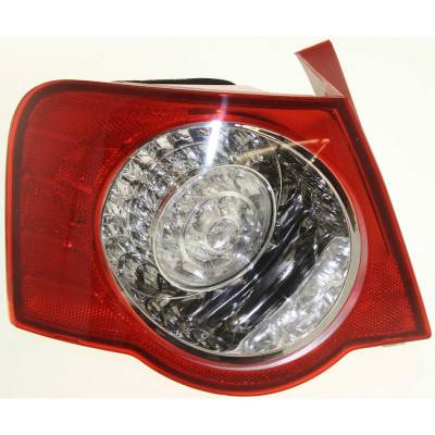 Rareelectrical - New Left Tail Lights Compatible With Volkswagen Passat 2.0L 3.6L 2006 2007 2008 2009 2010 By Part - Image 1
