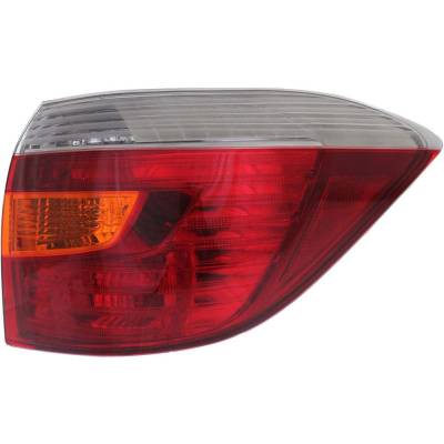 Rareelectrical - New Right Tail Lights Compatible With Toyota Highlander 3.5L 2010-2010 By Part Numbers To2801188 - Image 2