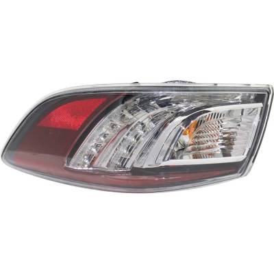 Rareelectrical - New Right Tail Lights Compatible With Mazda 3 2.0L 2.5L 2010 2011 2012 2013 By Part Numbers - Image 1