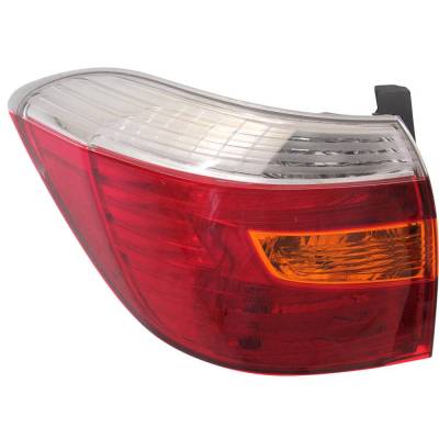 Rareelectrical - New Left Tail Lights Compatible With Toyota Highlander 2.7L 3.5L 2010-2010 By Part Numbers To2800187 - Image 1