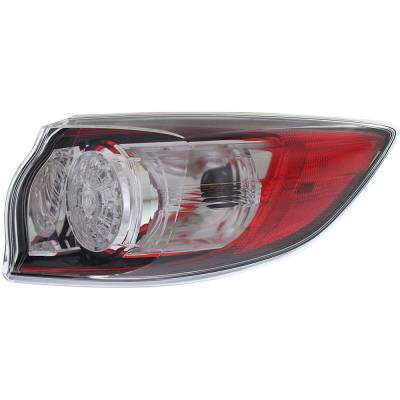 Rareelectrical - New Right Tail Lights Compatible With Mazda 3 3 Sport 2.0L 2.3L 2.5L 2010 2011 2012 2013 By Part - Image 2