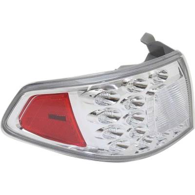 Rareelectrical - New Left Tail Lights Compatible With Subaru Impreza Wrx Sti Wrx 2.5L 2008 2009 2010 2011 2012 2013 - Image 2