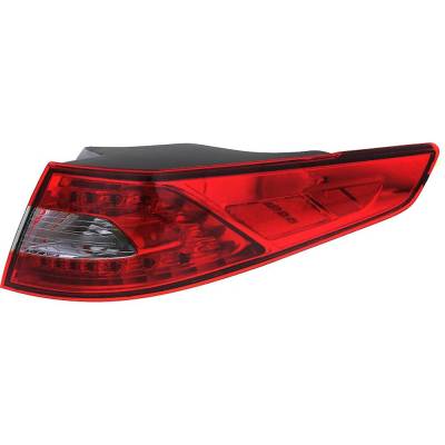 Rareelectrical - New Right Tail Lights Compatible With Kia Optima 2.0L 2.4L 2011 2012 2013 By Part Numbers Ki2805113 - Image 2