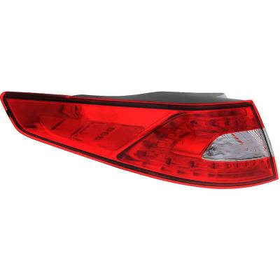 Rareelectrical - New Left Tail Lights Compatible With Kia Optima 2.0L 2.4L 2011 2012 2013 By Part Numbers Ki2804113 - Image 2