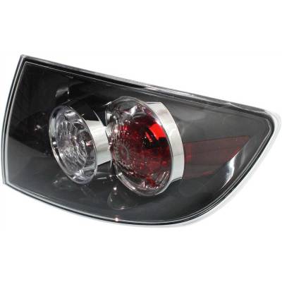 Rareelectrical - New Right Tail Lights Compatible With Mazda 3 2.0L 2.3L 2007 2008 2009 By Part Numbers Ma2819115 - Image 4