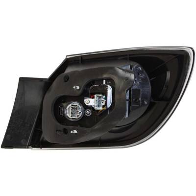 Rareelectrical - New Left Tail Lights Compatible With Mazda 3 2.3L 2005 2006 2007 2008 2009 By Part Numbers Ma2800135 - Image 9