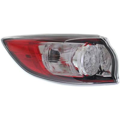 Rareelectrical - New Left Tail Lights Compatible With Mazda 3 3 Sport 2.0L 2.3L 2.5L 2010 2011 2012 2013 By Part - Image 2