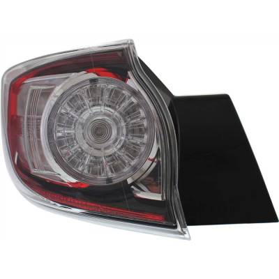 Rareelectrical - New Left Tail Lights Compatible With Mazda 3 3 Sport 2.0L 2.3L 2.5L 2010 2011 2012 2013 By Part - Image 4