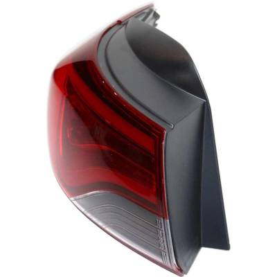 Rareelectrical - New Left Tail Lights Compatible With Hyundai Elantra 1.8L 2.0L 2011 2012 2013 2014 2015 2016 By Part - Image 3