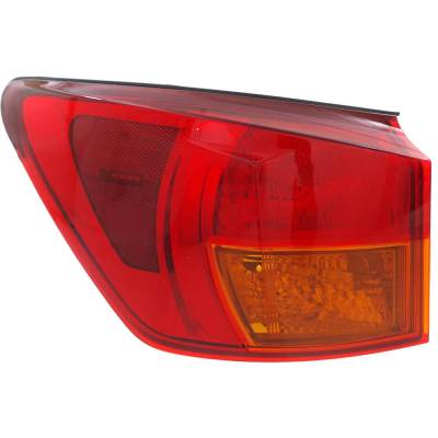 Rareelectrical - New Left Tail Lights Compatible With Lexus Is250 Is350 2.5L 3.5L 2006 2007 2008 By Part Numbers - Image 1