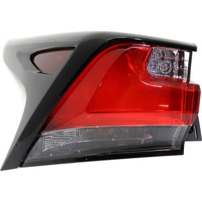 Rareelectrical - New Left Tail Lights Compatible With Lexus Nx200t Nx300h 2.0L 2.5L 2015 2016 2017 By Part Numbers - Image 3