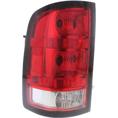 Rareelectrical - New Left Tail Lights Compatible With Gmc Sierra 2500 Hd Sierra 3500 Hd 6.0L 6.6L 2011 2012 2013 2014 - Image 2