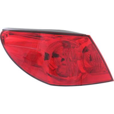 Rareelectrical - New Left Tail Lights Compatible With Chrysler Sebring 2.4L 2.7L 3.5L 2009 2010 By Part Numbers - Image 1