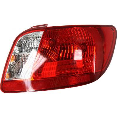 Rareelectrical - New Right Tail Lights Compatible With Kia Rio 1.6L 2006 2007 2008 2009 2010 2011 By Part Numbers - Image 1