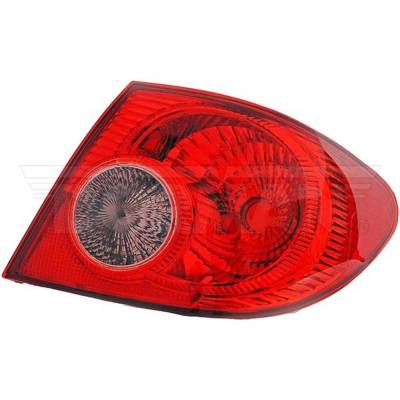 Rareelectrical - New Right Tail Lights Compatible With Toyota Corolla Matrix 1.8L 2005 2006 2007 2008 By Part Numbers - Image 2