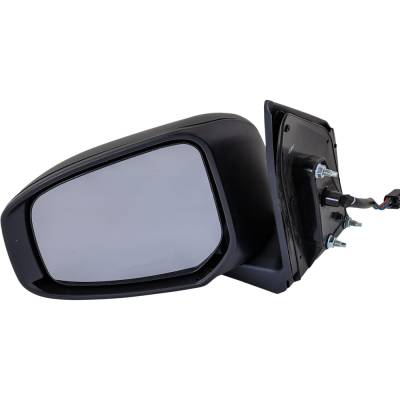 Rareelectrical - New Left Mirror Compatible With Mitsubishi Mirage 1.2L 2015-2022 By Part Numbers Mi1321053 7632B807 - Image 1