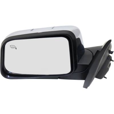 Rareelectrical - New Left Mirror Compatible With Lincoln Mkx 3.5L 2007-2007 By Part Numbers Fo1320475 7A1z17683ab - Image 1