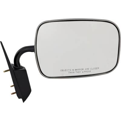 Rareelectrical - New Right Mirror Compatible With Chevrolet Gmc Cadillac 1988 1989 1990 1991 1992 1993 1994 1995 1996 - Image 1