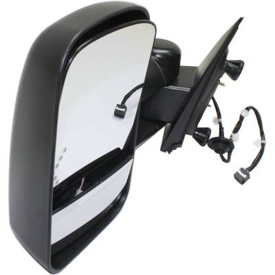 Rareelectrical - New Left Mirror Compatible With Gmc Chevrolet Sierra 1500 Sierra 2500 Hd Silverado 1500 Sierra 3500 - Image 6