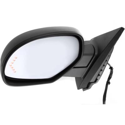 Rareelectrical - New Left Mirror Compatible With Gmc Chevrolet 2007-2013 By Part Numbers 25831236-Pfm 25779848 - Image 4