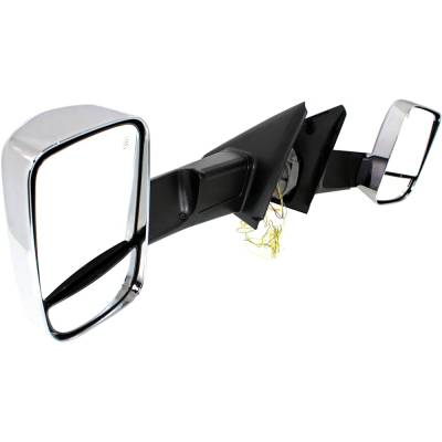 Rareelectrical - New Left Mirror Compatible With Dodge Ram 1500 Ram 2500 Ram 3500 2002-2008 By Part Numbers - Image 2