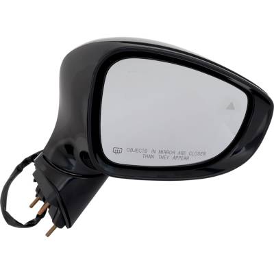 Rareelectrical - New Right Mirror Compatible With Chrysler Pacifica Voyager 3.6L 2020-2021 By Part Numbers Ch1321517 - Image 3