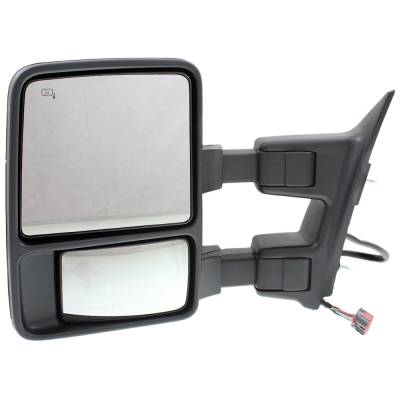RAREELECTRICAL - New Left Mirror Compatible With Ford F-250 Super Duty F-450 Super Duty F-350 Super Duty F-550 Super - Image 1