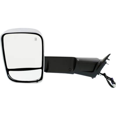 Rareelectrical - New Left Mirror Compatible With Ram 3500 1500 2500 1500 Classic 2012 2013 2014 2015 2016 2017 2018 - Image 2