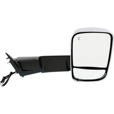 Rareelectrical - New Right Mirror Compatible With Ram 3500 2500 1500 1500 Classic 2012 2013 2014 2015 2016 2017 2018 - Image 1