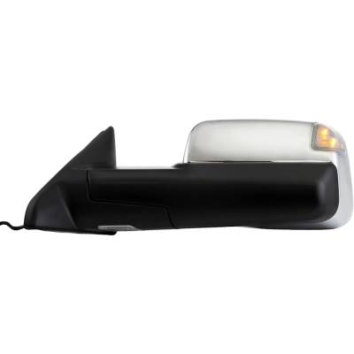 Rareelectrical - New Left Mirror Compatible With Dodge Ram Ram 1500 Ram 2500 Ram 3500 3500 1500 2500 2010 2011 By - Image 3