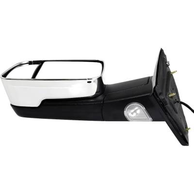 Rareelectrical - New Left Mirror Compatible With Dodge Ram Ram 1500 Ram 2500 Ram 3500 3500 1500 2500 2010 2011 By - Image 5