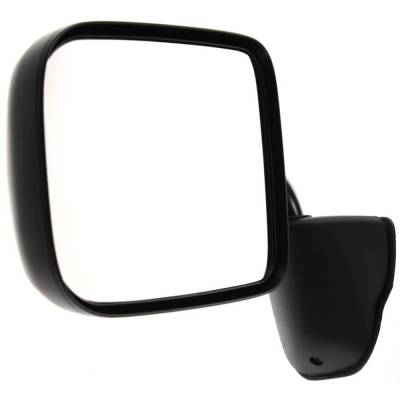 Rareelectrical - New Left Mirror Compatible With Dodge B250 B2500 B350 B3500 B150 B1500 3.9L 5.2L 5.9L 1994 1995 1996 - Image 3